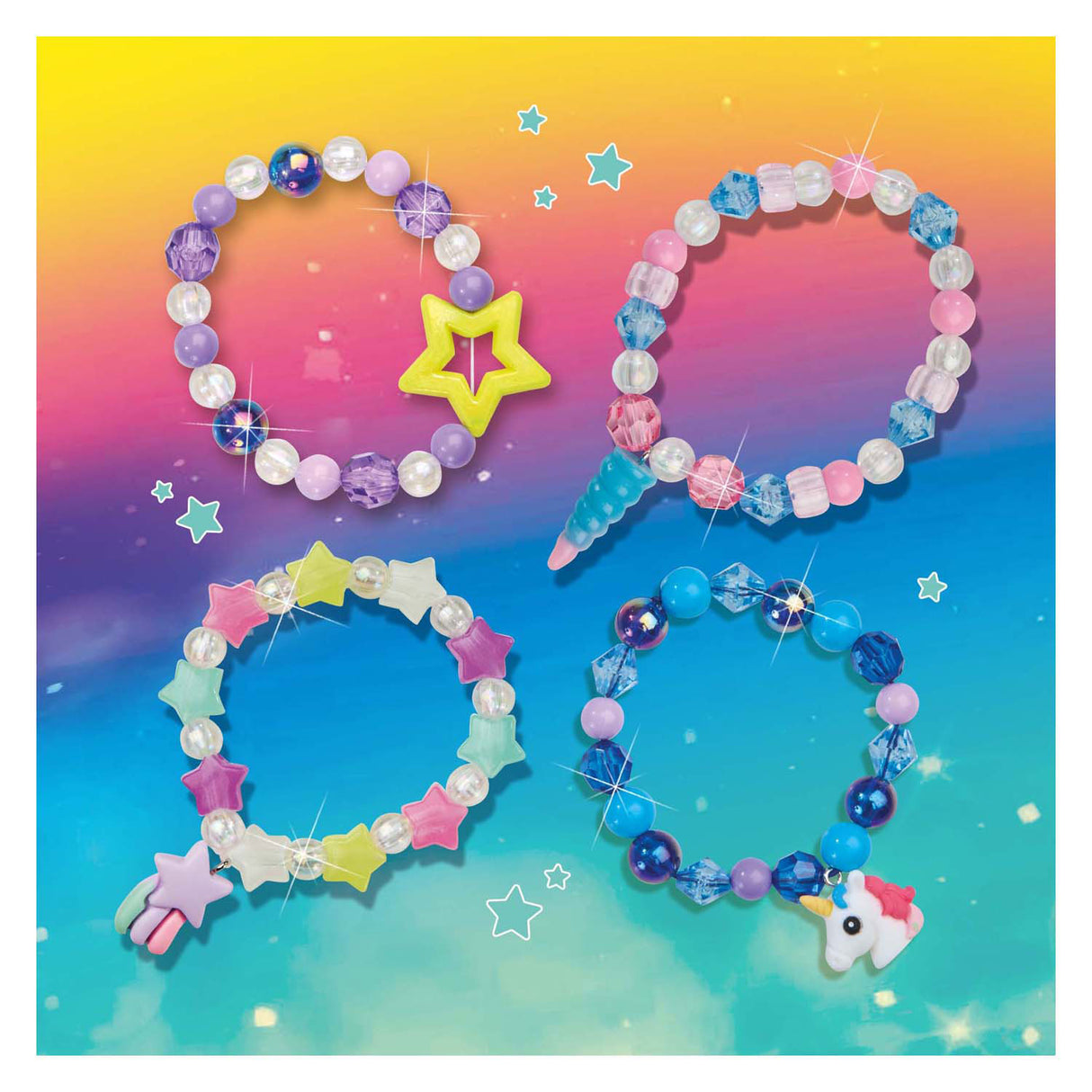 Ses galaxy jewelry bead set