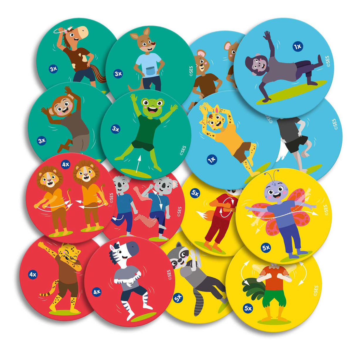 Sex djur dansar moves