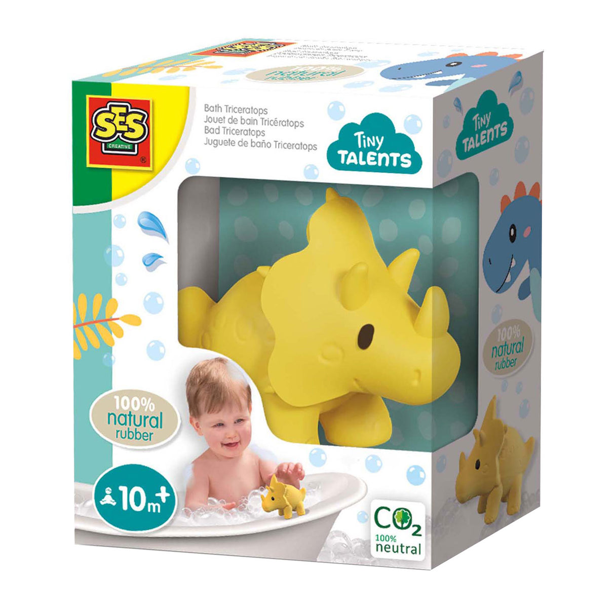 SES Bad Triceratops - Goma 100% natural