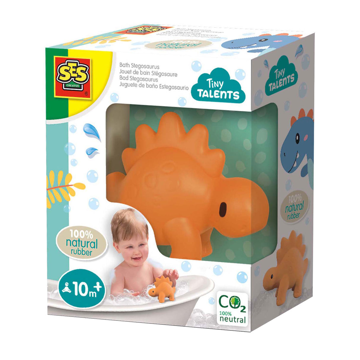 SES Bad Stegosaurus - Goma 100% natural