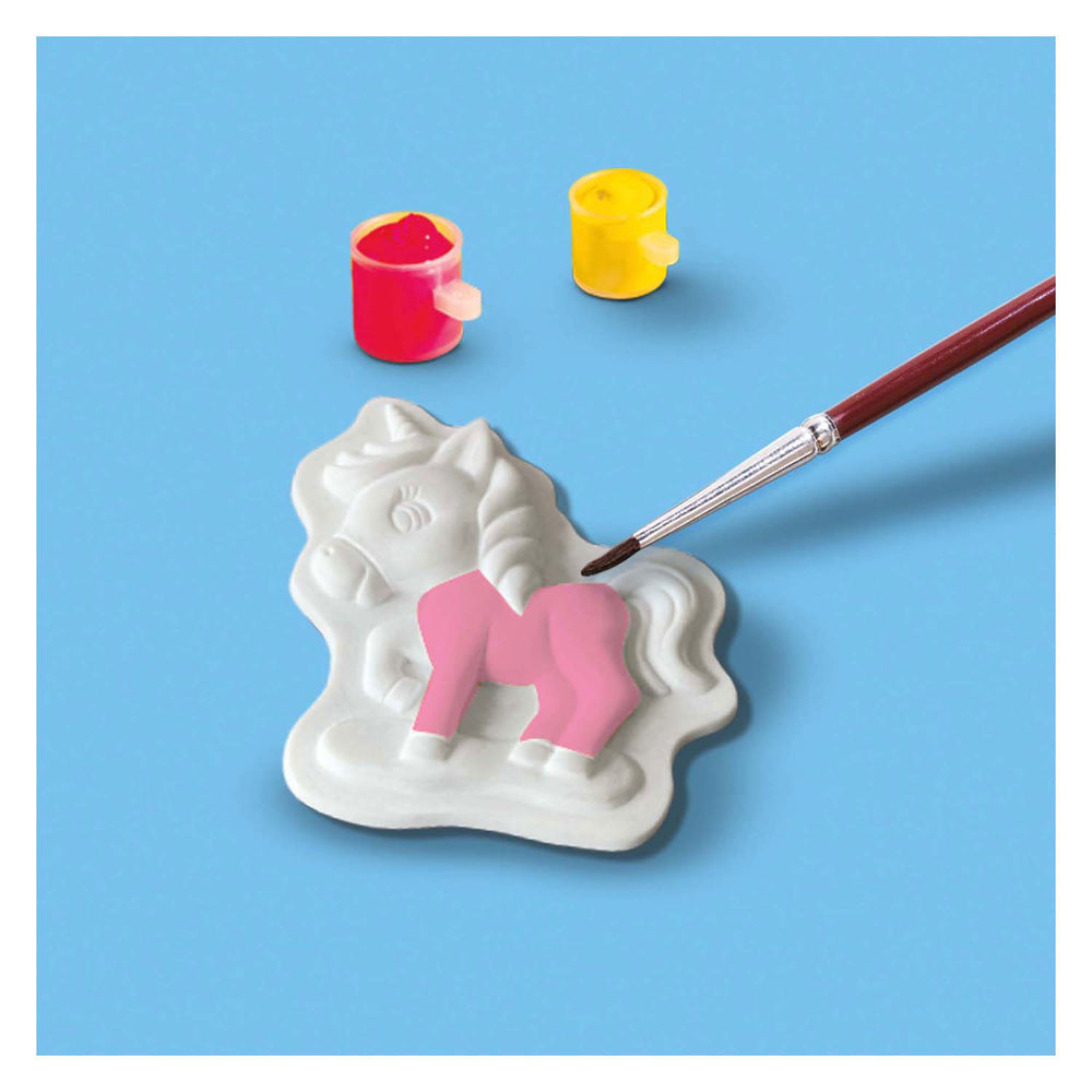 Casting and painting - baby unicorn