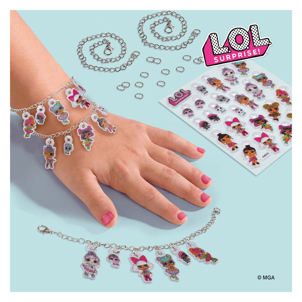 Ses lol puffy sticker bracelets