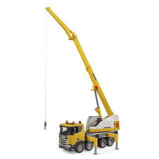 Bruder Truck Scania 560r Liebherr Kraan avec camion