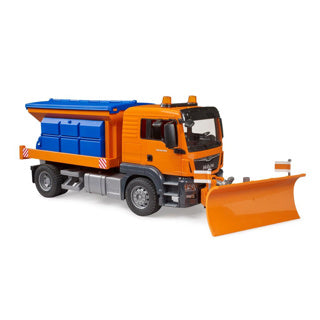 Bruder car truck mb arocs snow plow