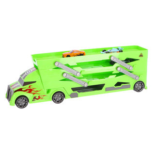 Rapid wheels car transporter with 4 cars