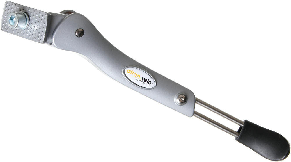 Atranvelo side stand stylo adjustable kickstand at.velo stylo adj. 24-28 sil sts.