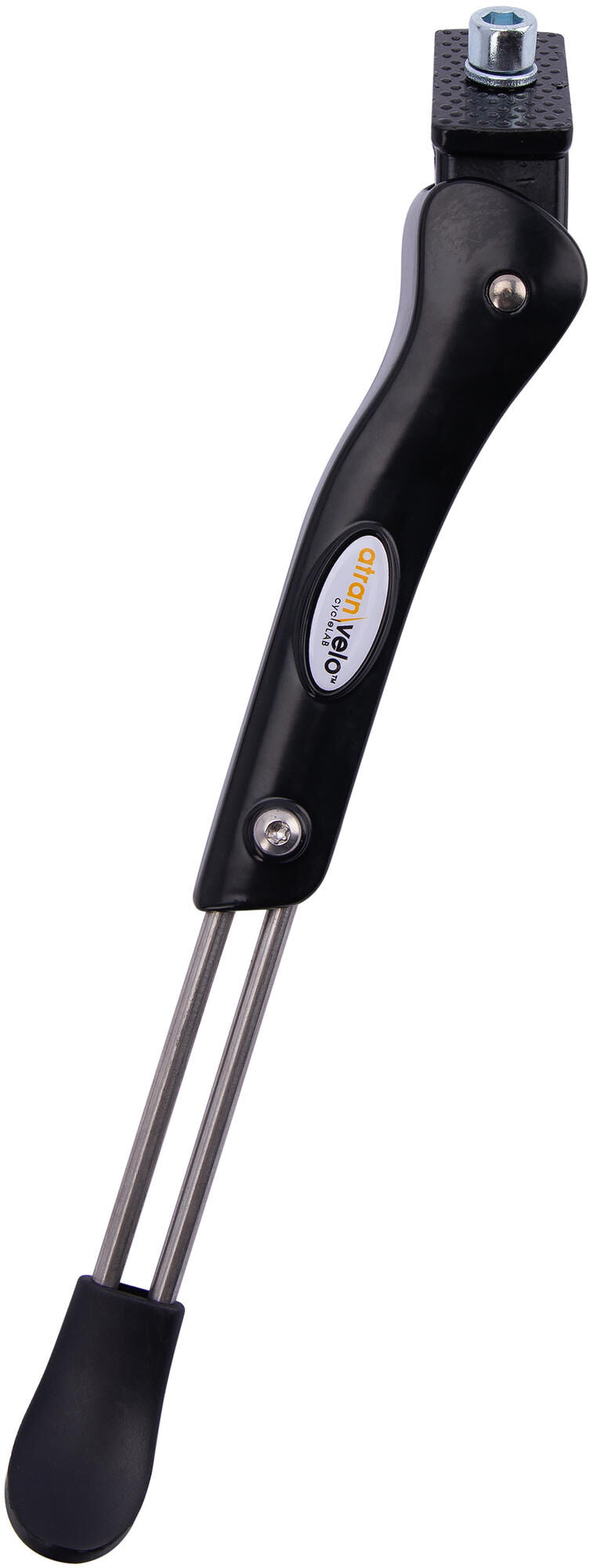 Atranvelo béquille latérale stylo réglable x-long béquille at.velo stylo x-long 26-29 alu b