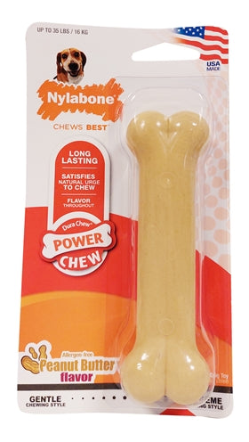 Nylabone dura chew peanut butter for hard biters hypoallergenic
