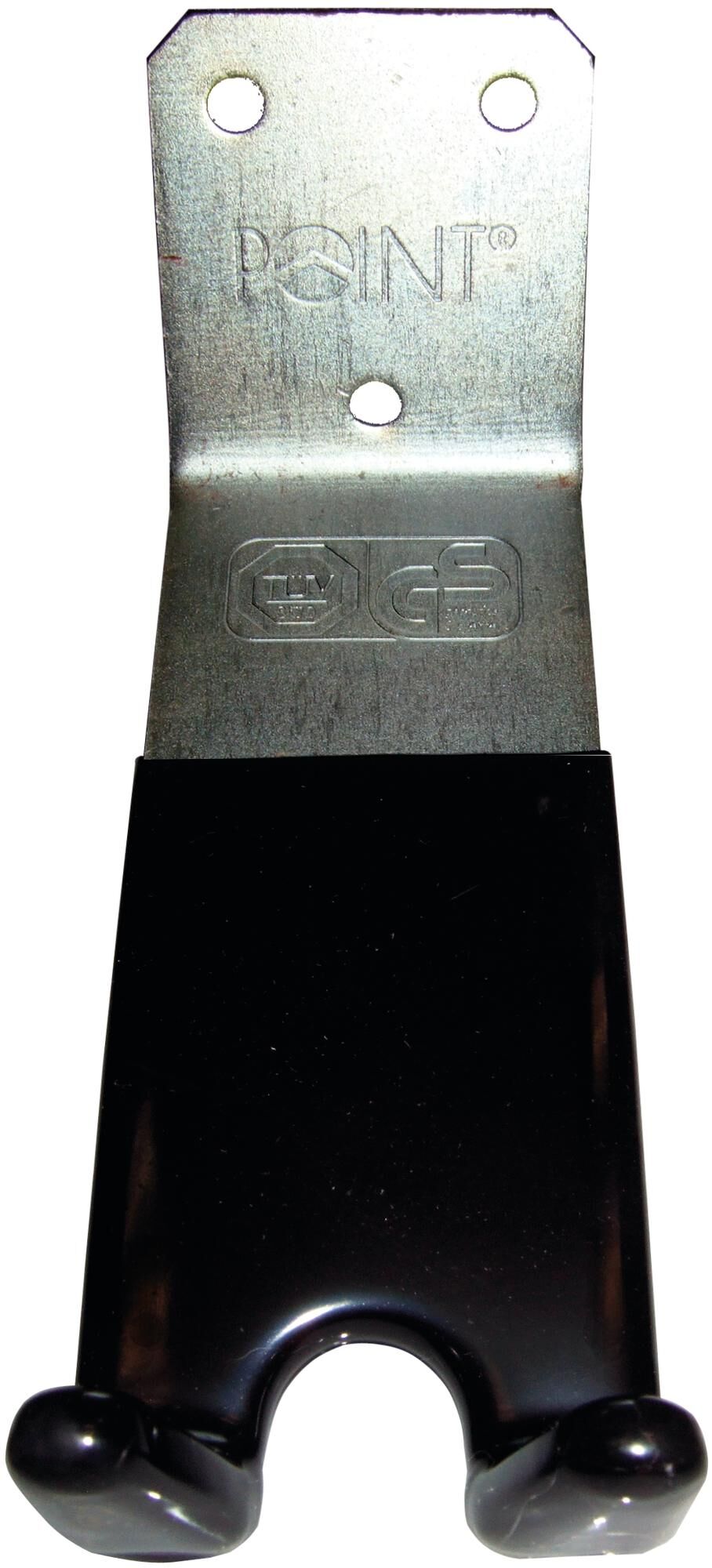 Point bicycle wall holder deluxe bike holder deluxe black silver