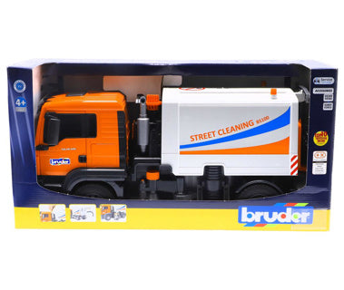 Bruder Car Street Cleaner Man