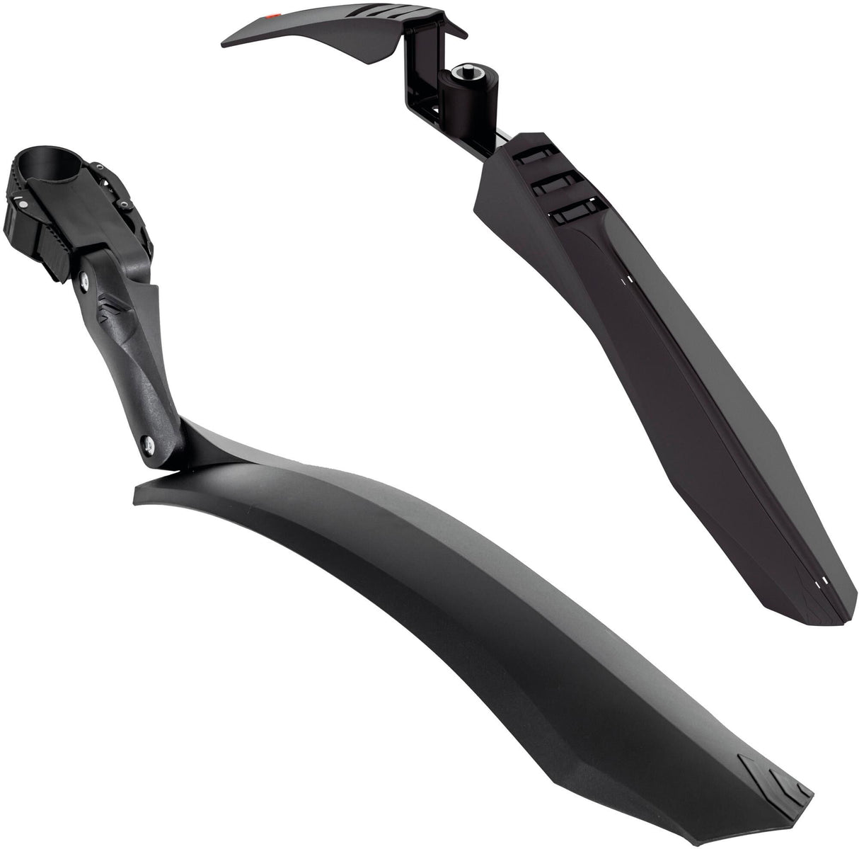 Hebie mudguard set 0726 e set clip-on fender 0726e set plastic black