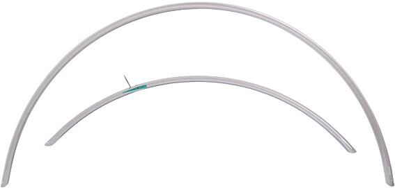 Curana fender set clite fender set c-lite,28,30mm,sil.