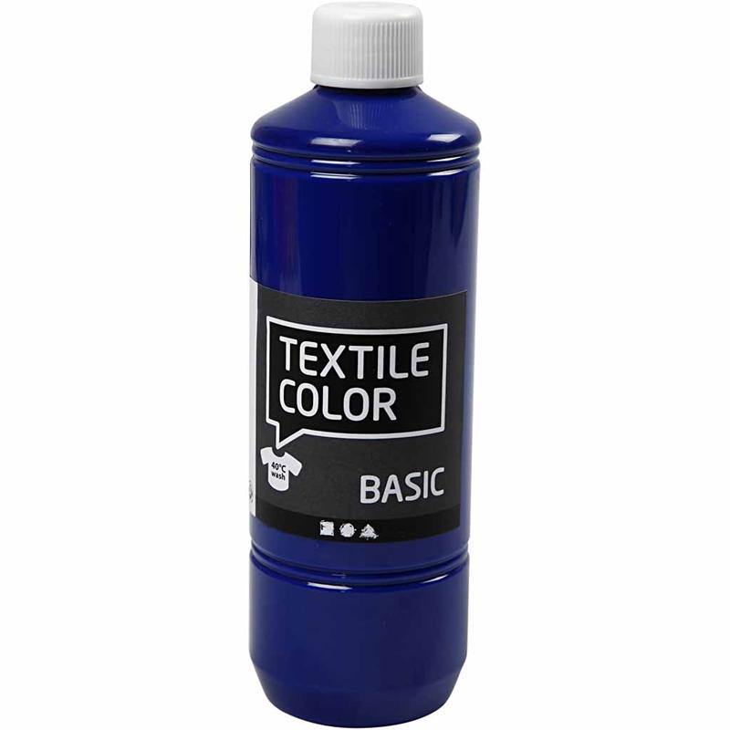 Creativ company textile color, primary blue, 500 ml 1 bottle