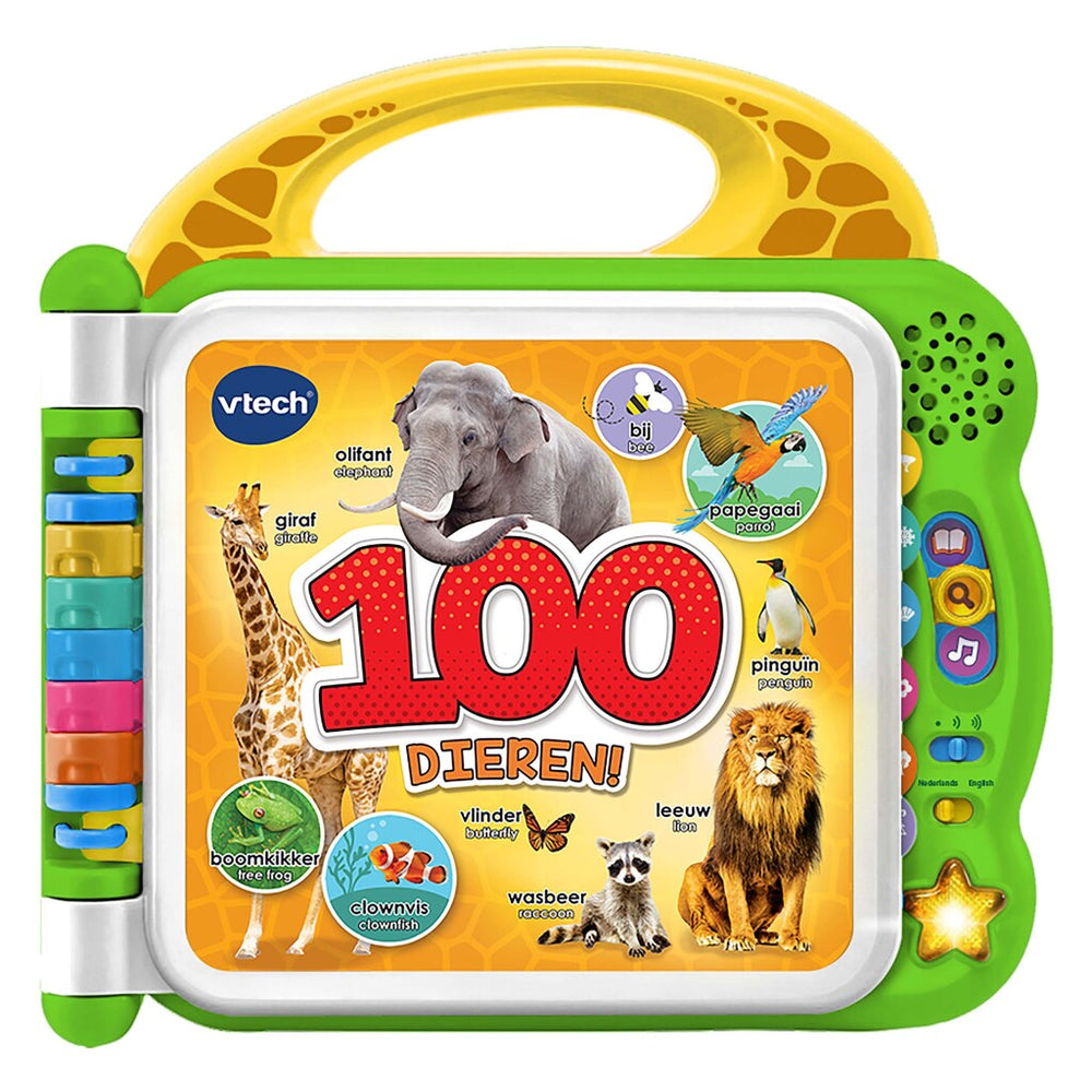 VTech Children's Book My First 100 Words Animals Green