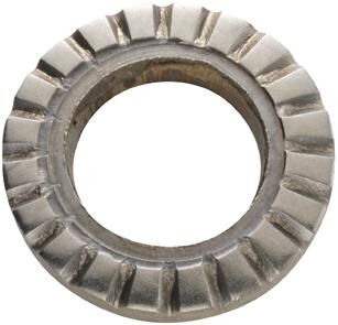 Fix-nipple plate fix-nip.washer rear sst knurled