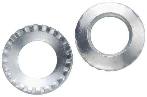 Fix-nipple plate fix-nip.washer re.convex zinc pack.á 100pcs.