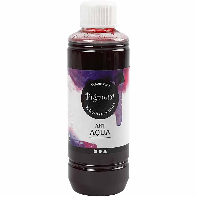 Pigment liquid watercolor paint, red, 250 ml 1 bottle