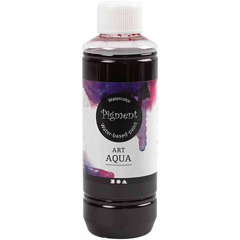 Pigment liquid watercolor paint, pink, 250 ml 1 bottle