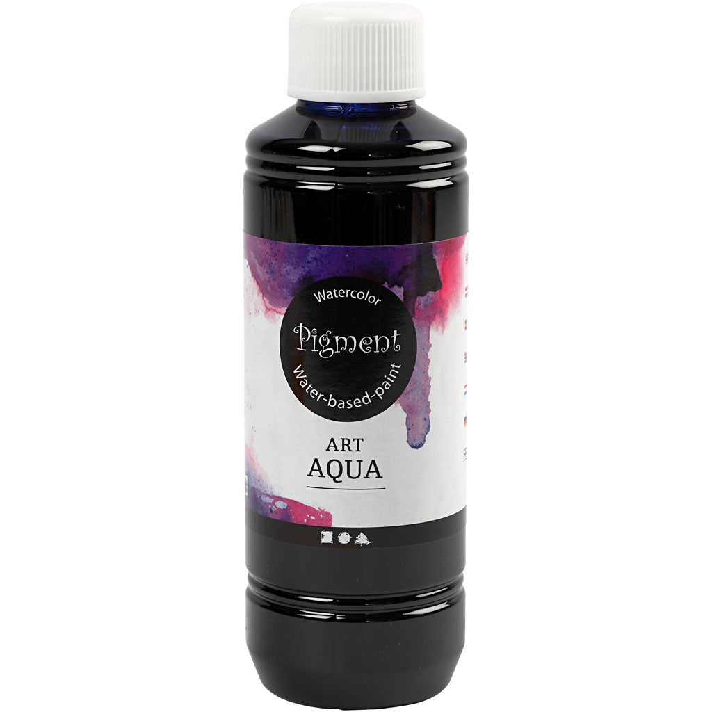 Pigment liquid watercolor paint, navy blue, 250 ml 1 bottle