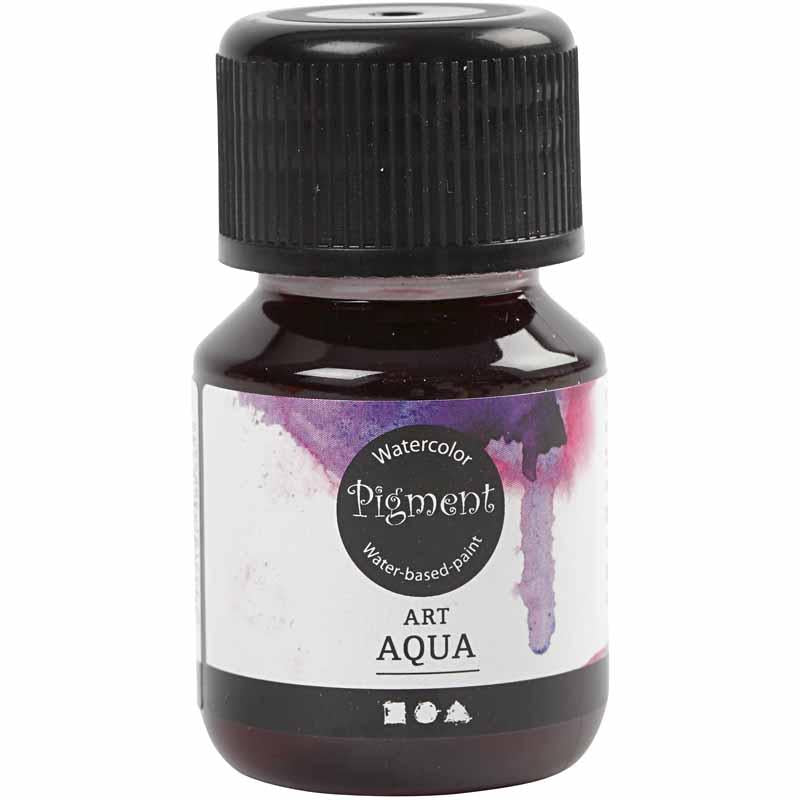Pigment liquid watercolor paint, pink, 30 ml 1 bottle