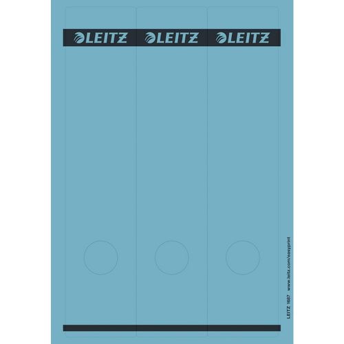 Етикети за гръбче на файл leitz blue 75 броя хартия