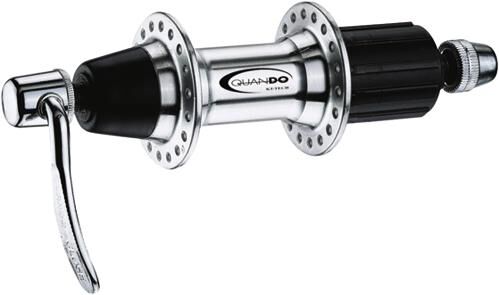 Contec achterwiel classic z19 + quando kt-azer . hr 28 alu hk silb.8 9 f. sp.niro 2.00