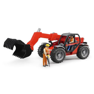 Bruder auto manitou telescopic loader mlt 633