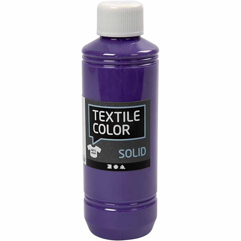 Creativ company textile color opaque textile paint - purple, 250ml