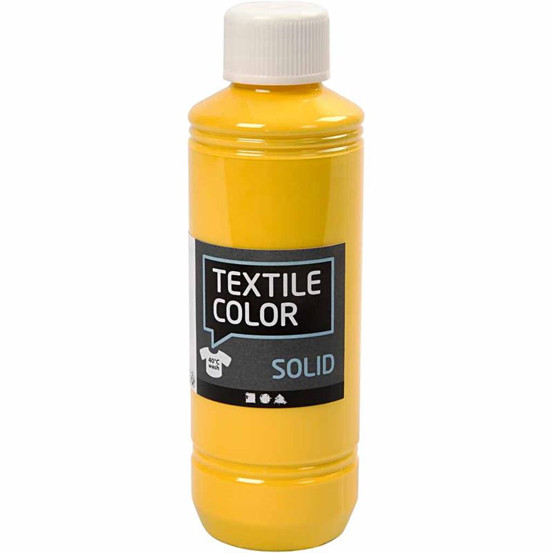 Creativ Company Textile Color opaque textile paint - yellow, 250ml