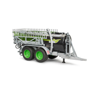 Bruder fliegl trailer with barrel and injection