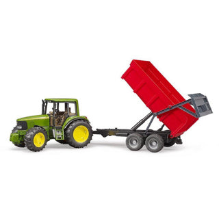 Bruder tractor John Deere 6920 with trailer