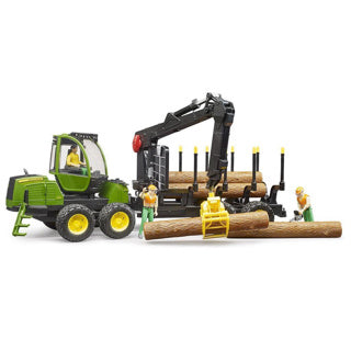 Bruder Tractor John Deere Forwardler 1210e med trestammefanger