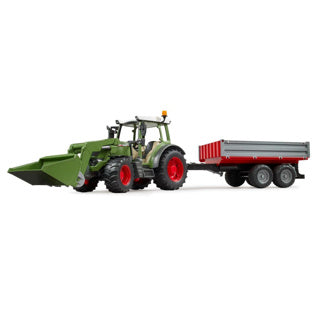 Bruder Traktor Fendt 210 s mit Anhänger