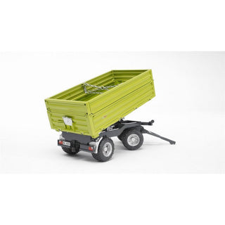 Bruder trailer fliegl 3-sided loader