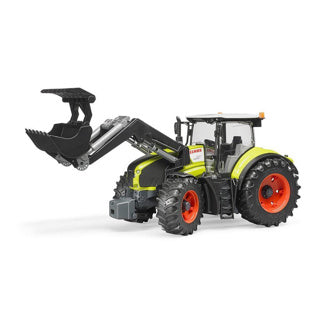 Bruder tractor Claas Axion 950 with front loader
