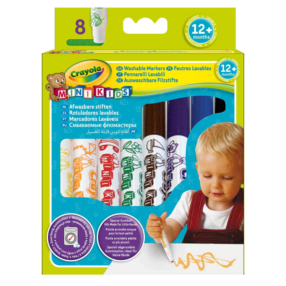 Crayola Mini Kids - Felt -tip Pens, 8 ..