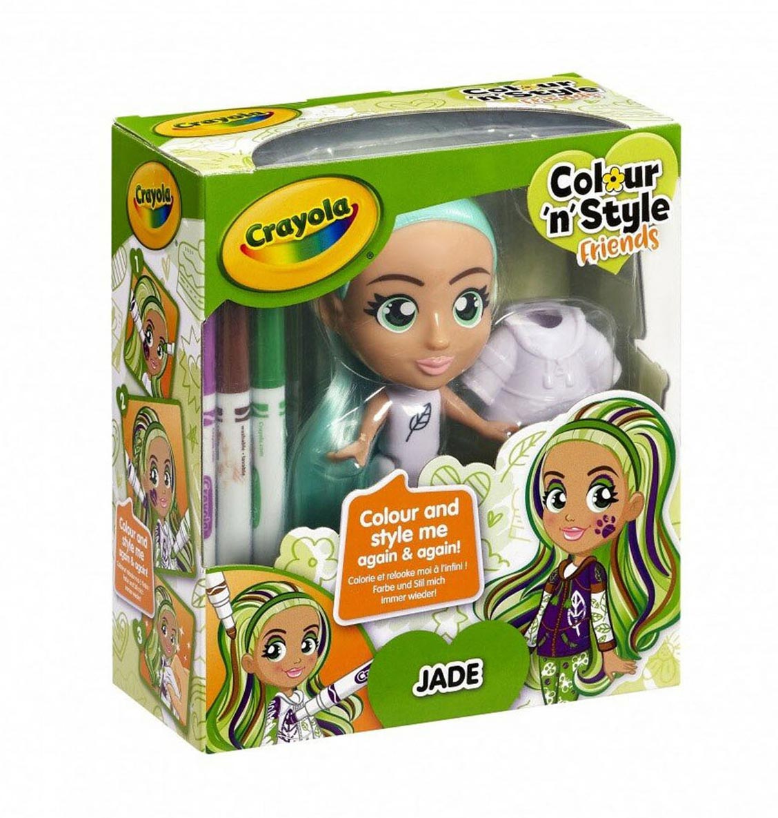 Crayola farve n stil venner farve jade