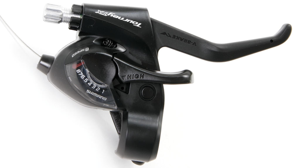 Shimano Shifter (right) with brake lever 8 speed Tourney ST-TX800 2 fingers black