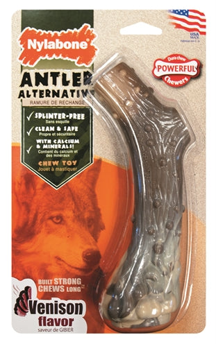 Nylabone extreme chew antler bone deer flavor