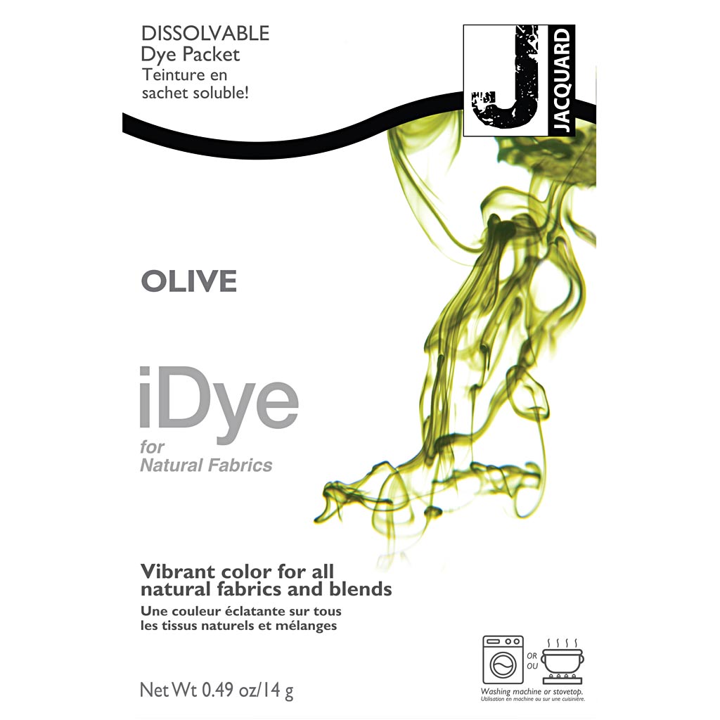 Idye for natural fabrics, olive (249), 14 gr 1 box