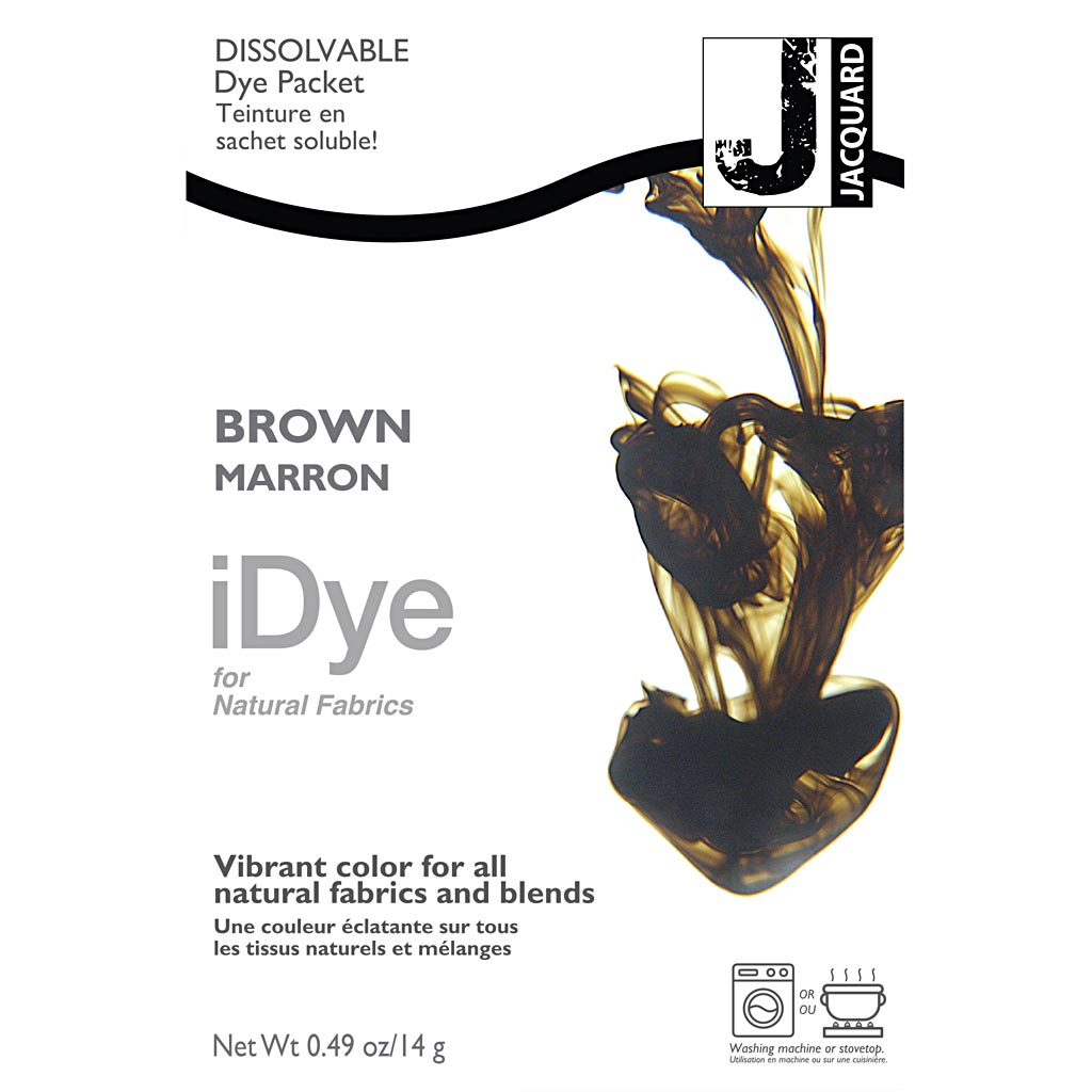 Idye for natural fabrics, brown, 14 gr 1 box