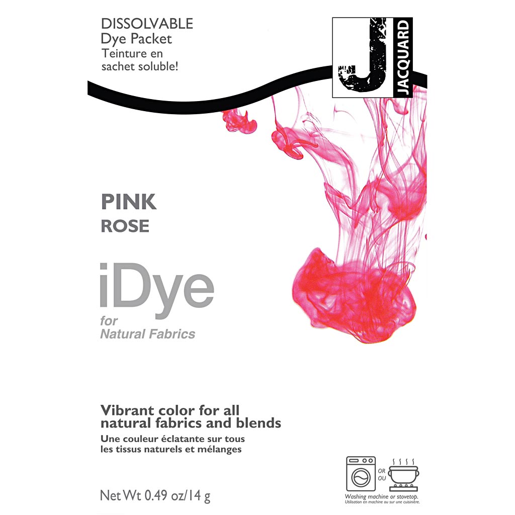 Idye for natural fabrics, pink, 14 gr 1 box