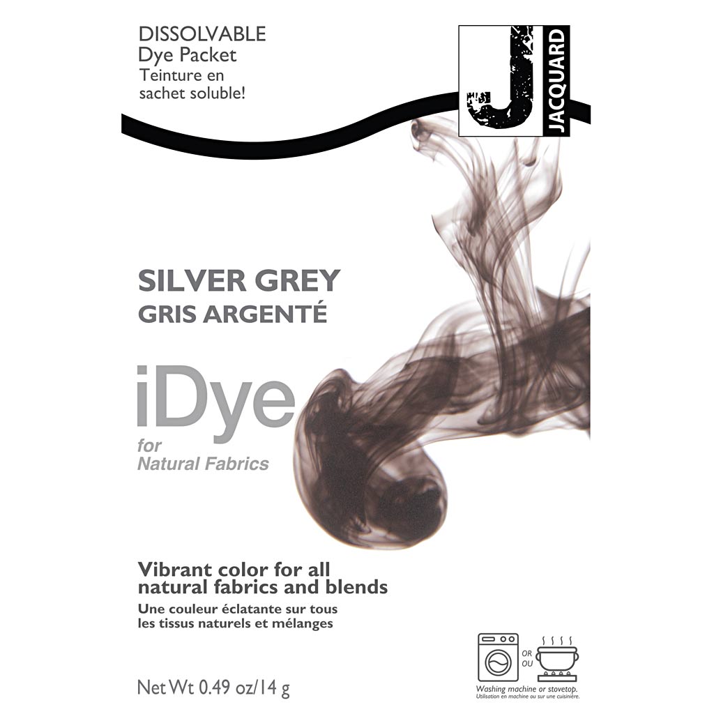 Idye for natural fabrics, silver, 14 gr 1 box