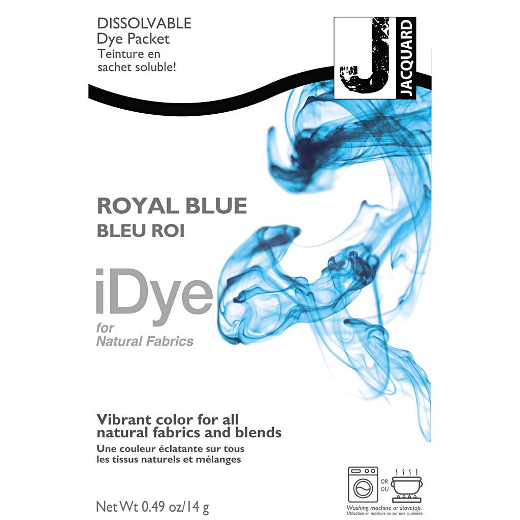Idye for natural fabrics, royal blue, 14 gr 1 box