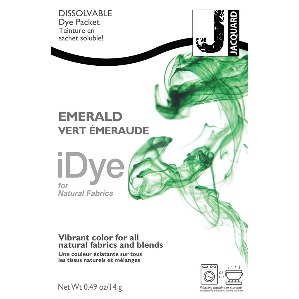 Idye for natural fabrics, emerald, 14 gr 1 box