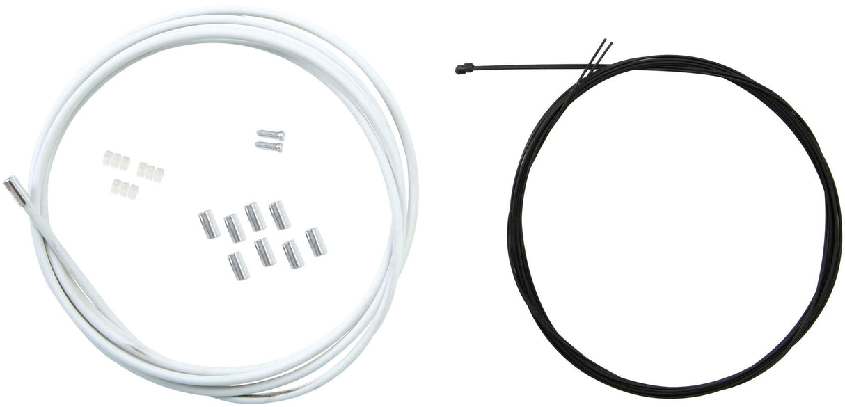 Contec derailleur cable set shift++ ct shift++ set steel ptfe 1.1mmx2275 mm white