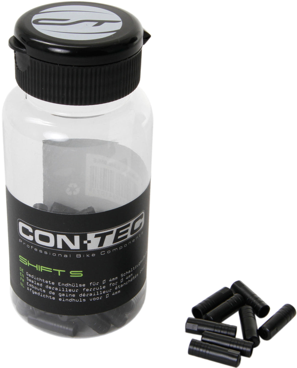 Contec cable cover shift s ct cable cover shift s 100 pcs pack. black
