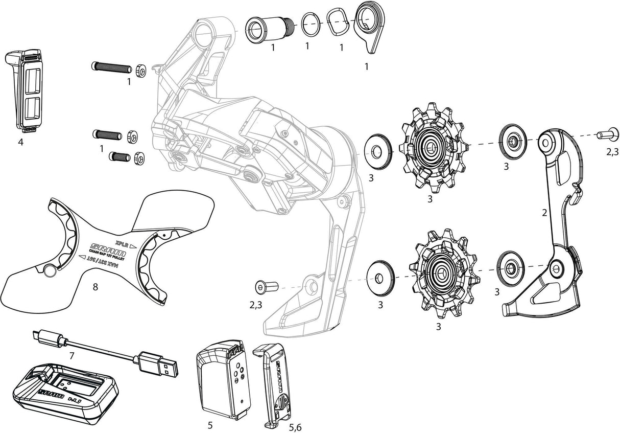 Sram derailleur force xplr axs d2