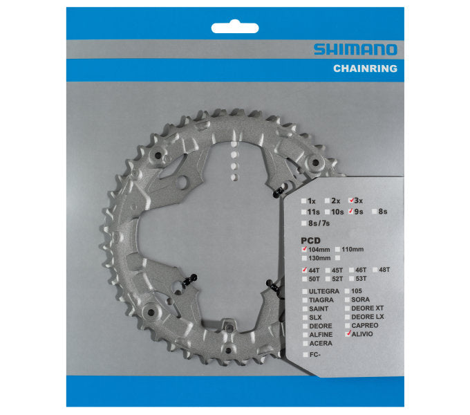 Shimano - Chain Top 44T Alivio FC -T4060 9 Speed - Silver