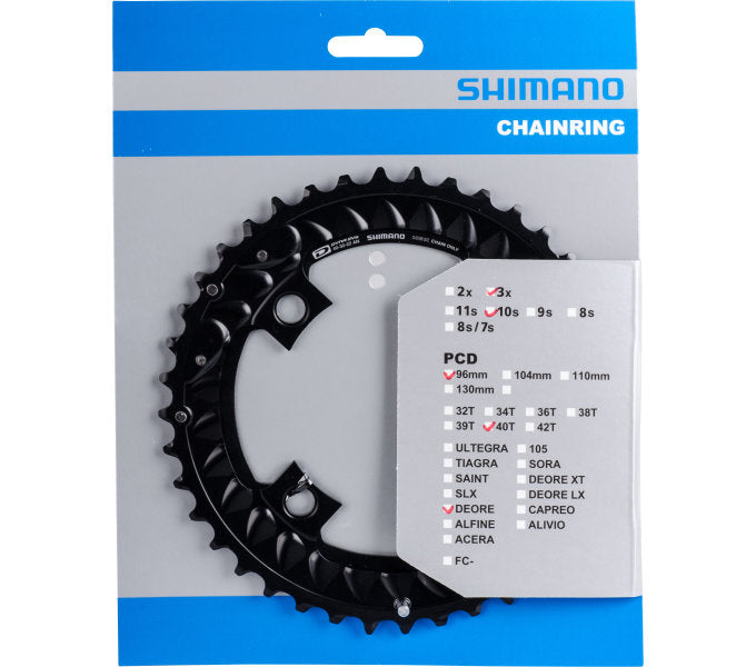 Shimano -Kette Top Deore 10V 40T BCD 96 mm Y1WC98020 M6000